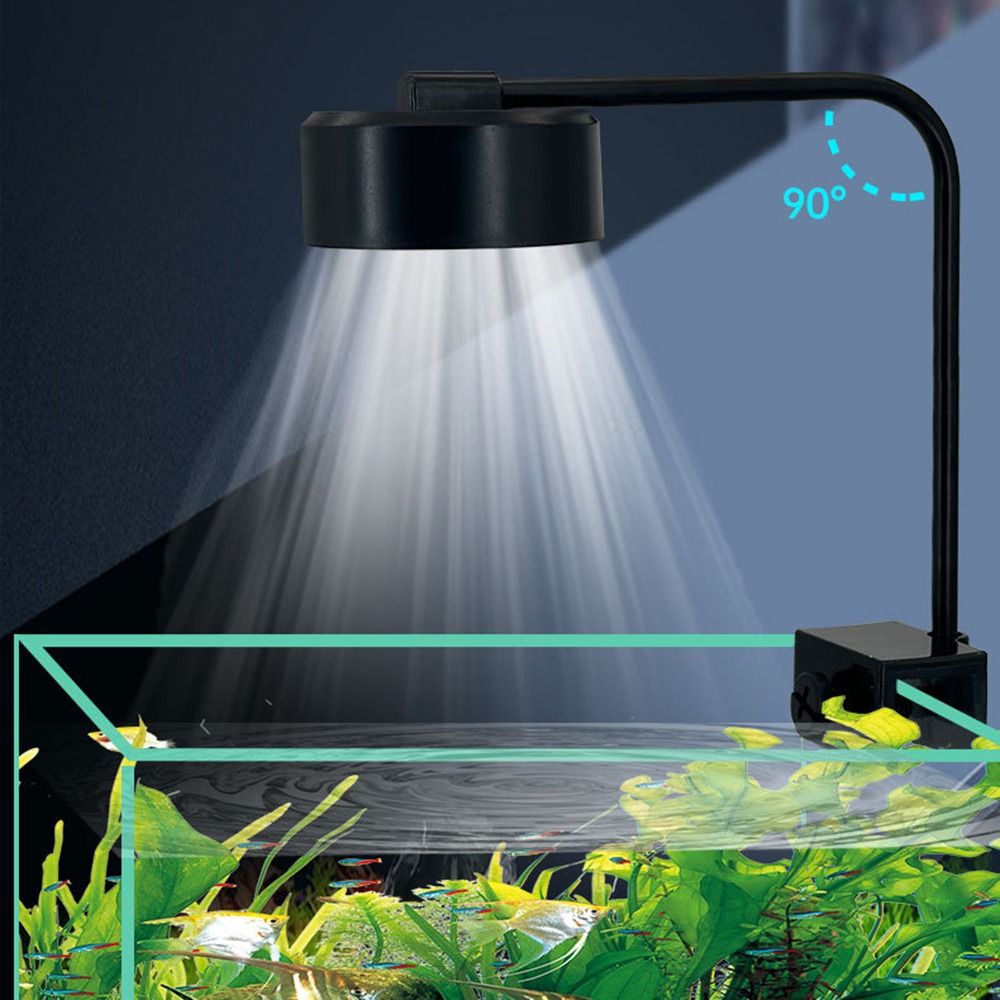 Aquarium Marine Light - 3 Color Modes Mini Clip-on Aquarium