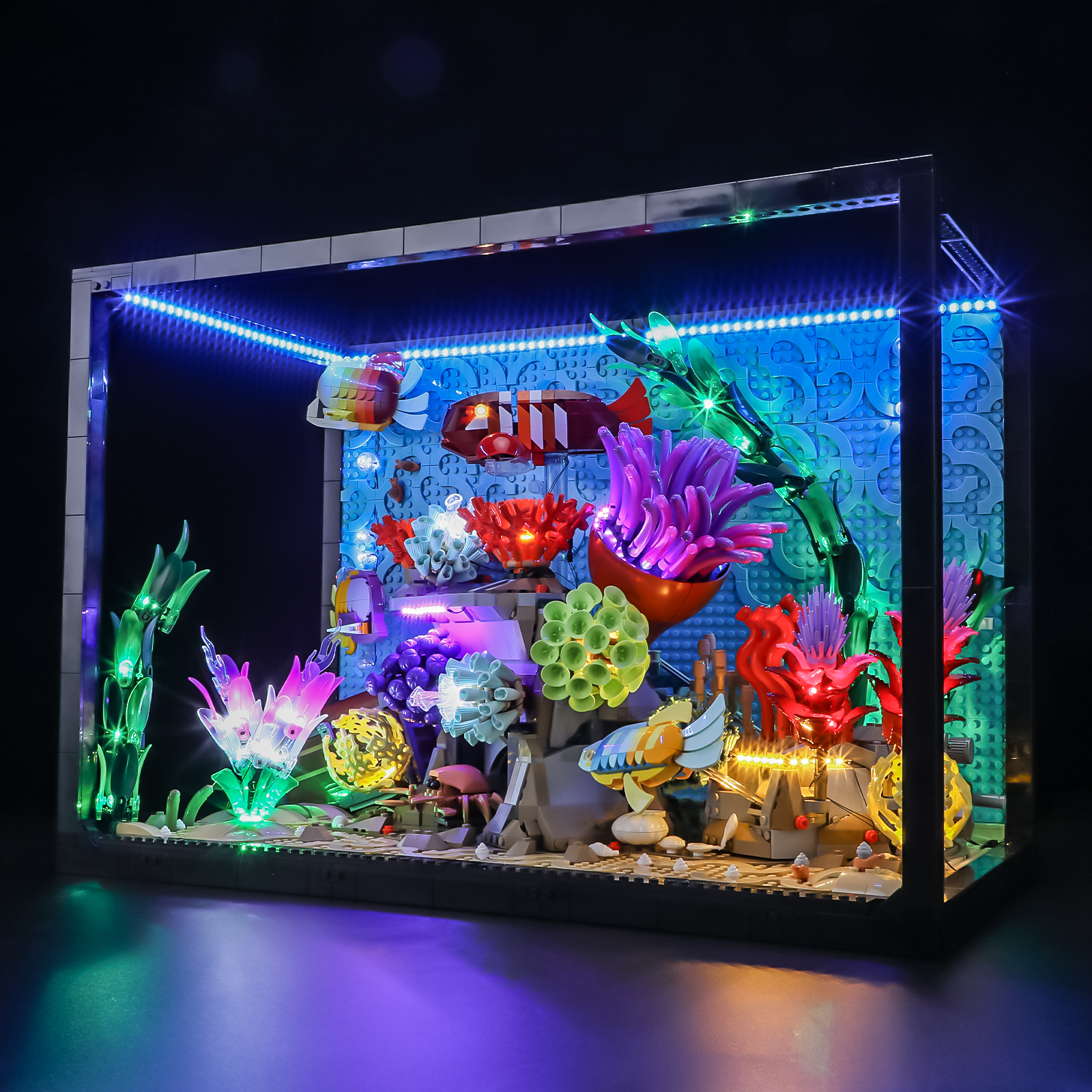 Aquarium Marine Light - Hprosper LED Light for lego 10366