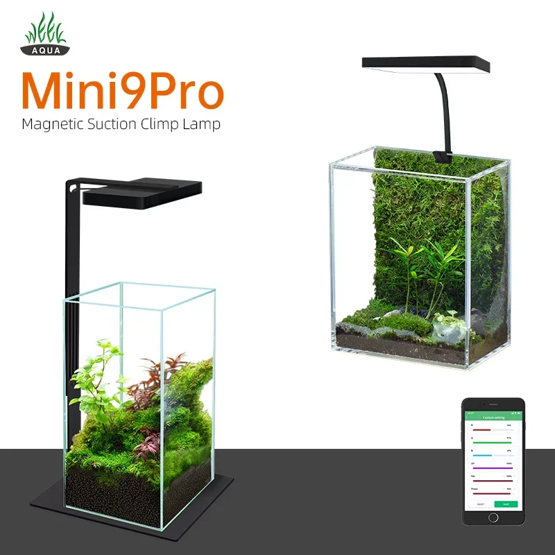Aquarium Marine Light - WEEK AQUA Mini 9 Pro USB