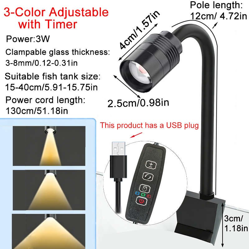 3W South American Aquarium Spo - Aquarium Marine Light 리뷰 및 가격