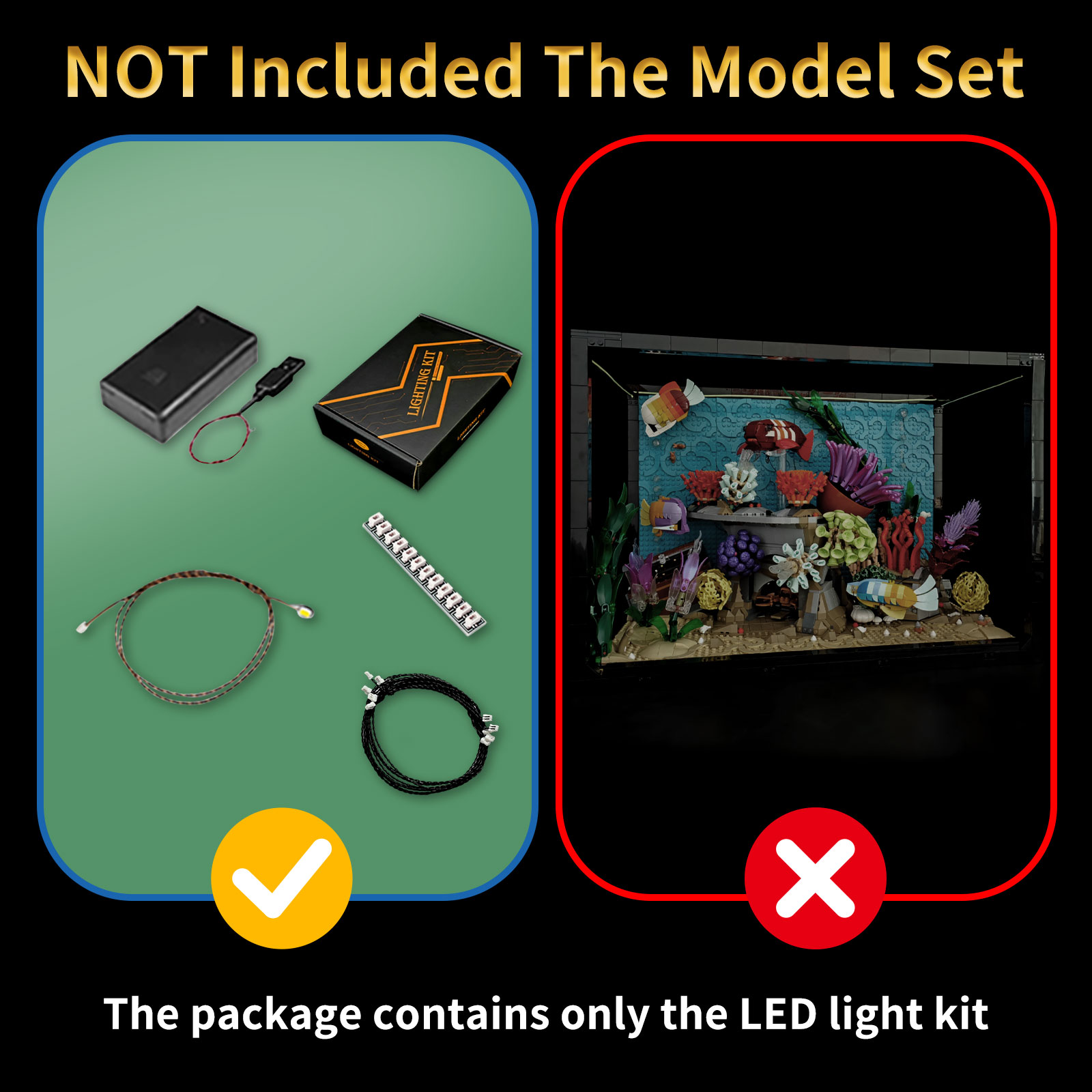 LYBMTWF LED Lighting Kit Compa - Aquarium Marine Light 리뷰 및 가격