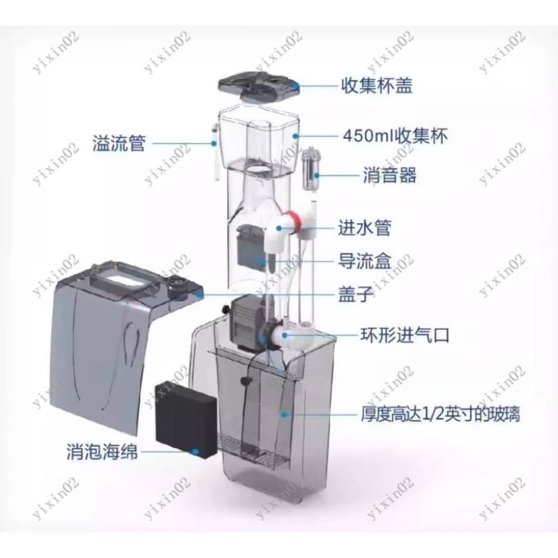 Saltwater Aquarium Protein Ski - Marine Aquarium Protein Skimmer 리뷰 및 가격