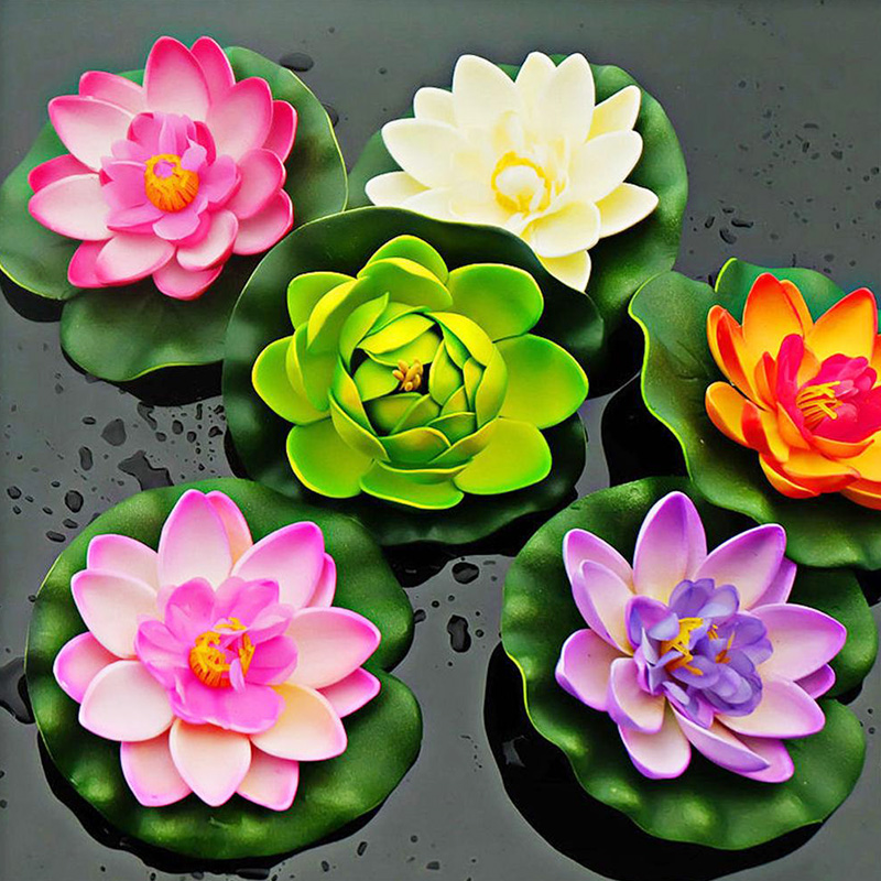 10cm/18cm Artificial Lotus Fak - Marine Aquarium Tanks 리뷰 및 가격
