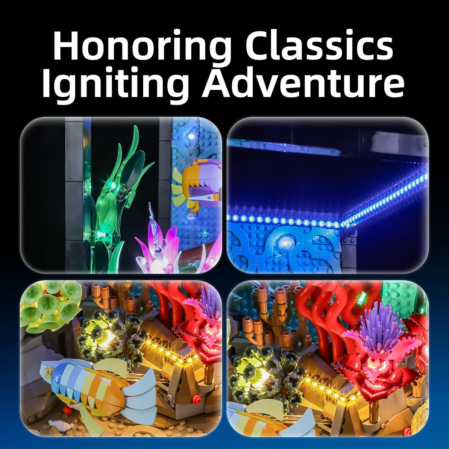 Hprosper LED Light for lego 10 - Aquarium Marine Light 리뷰 및 가격