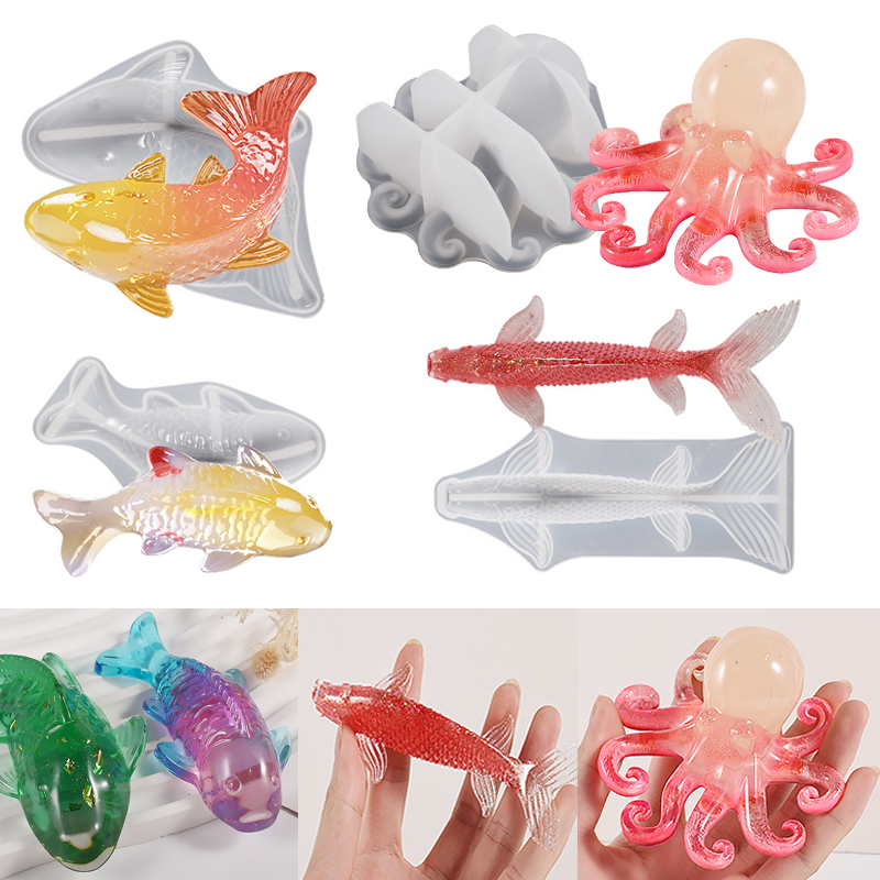 3D Koi Fish Shaped Epoxy Resin - Marine Aquarium Tanks 리뷰 및 가격