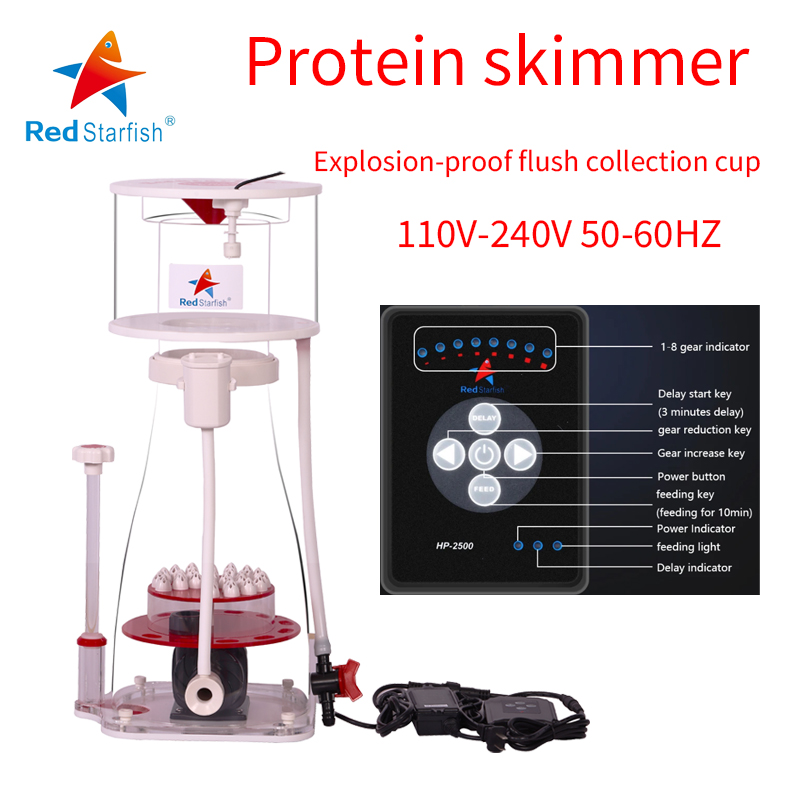 110-240V Red Starfish  Aquariu - Marine Aquarium Protein Skimmer 리뷰 및 가격