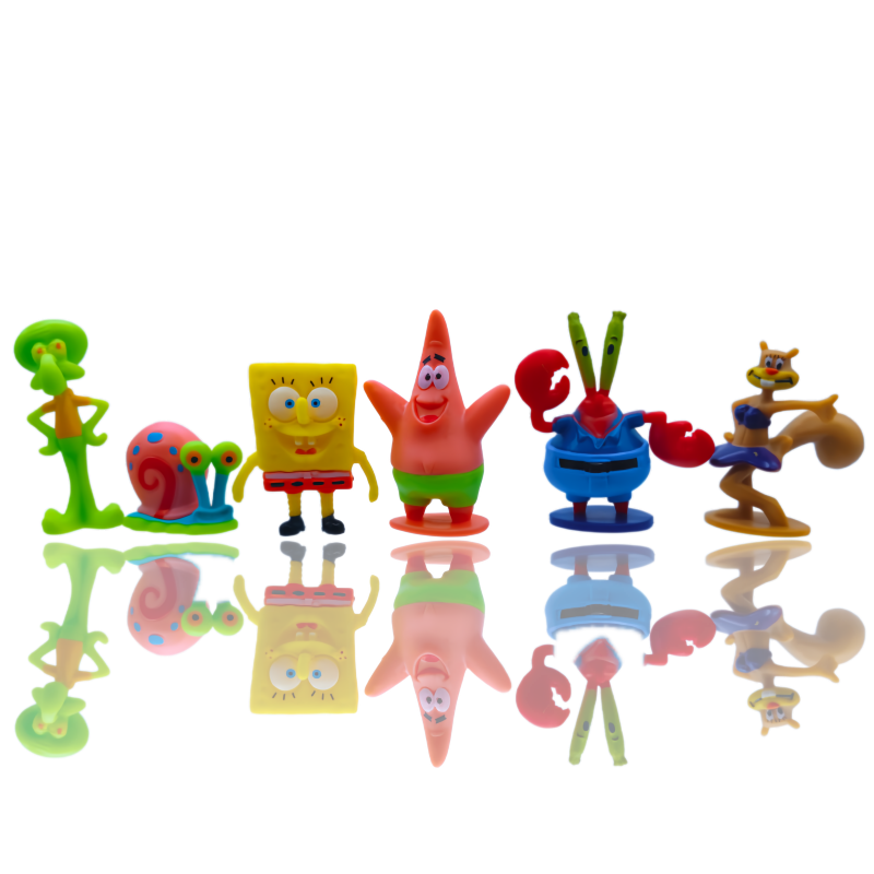 6pcs SpongeBob Fish Tank Decor - Marine Aquarium Tanks 리뷰 및 가격