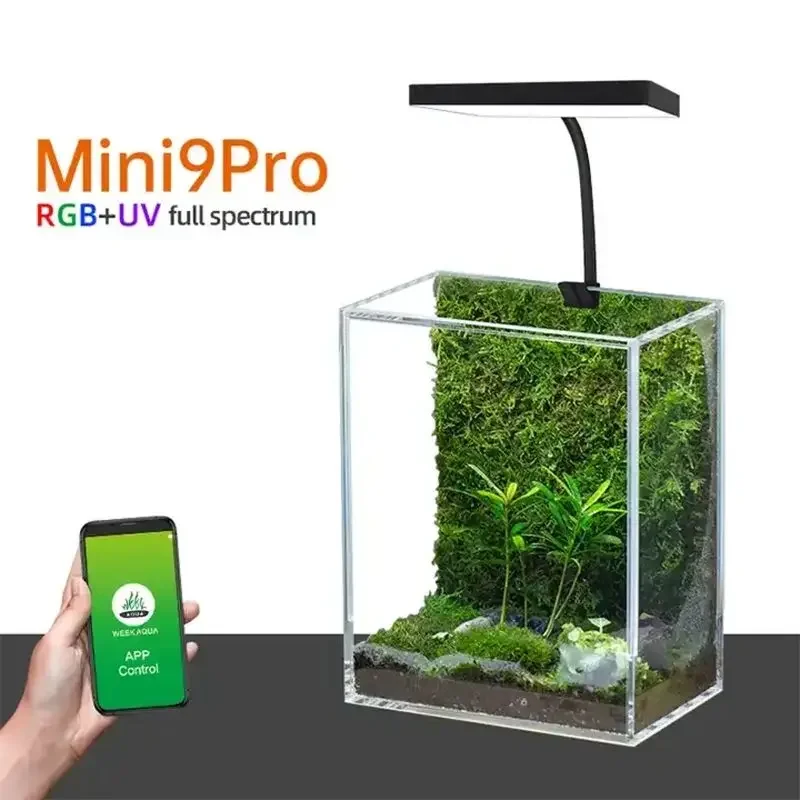 WEEK AQUA Mini 9 Pro USB Nano  - Aquarium Marine Light 리뷰 및 가격