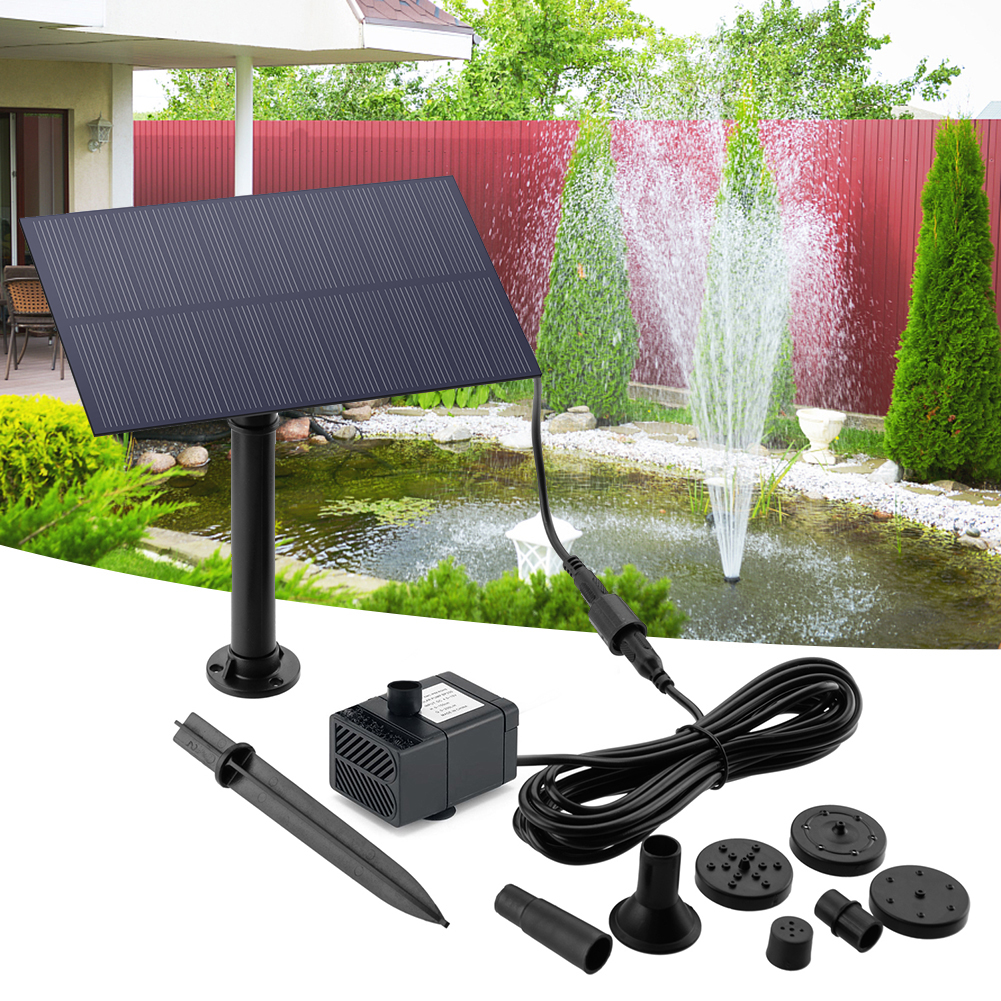 5W 5V Solar Water Pump Garden  - Marine Aquarium Tanks 리뷰 및 가격