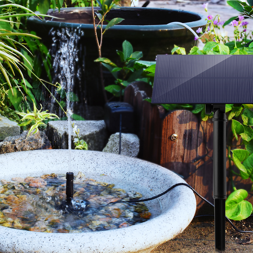 5W 5V Solar Water Pump Garden  - Marine Aquarium Tanks 리뷰 및 가격