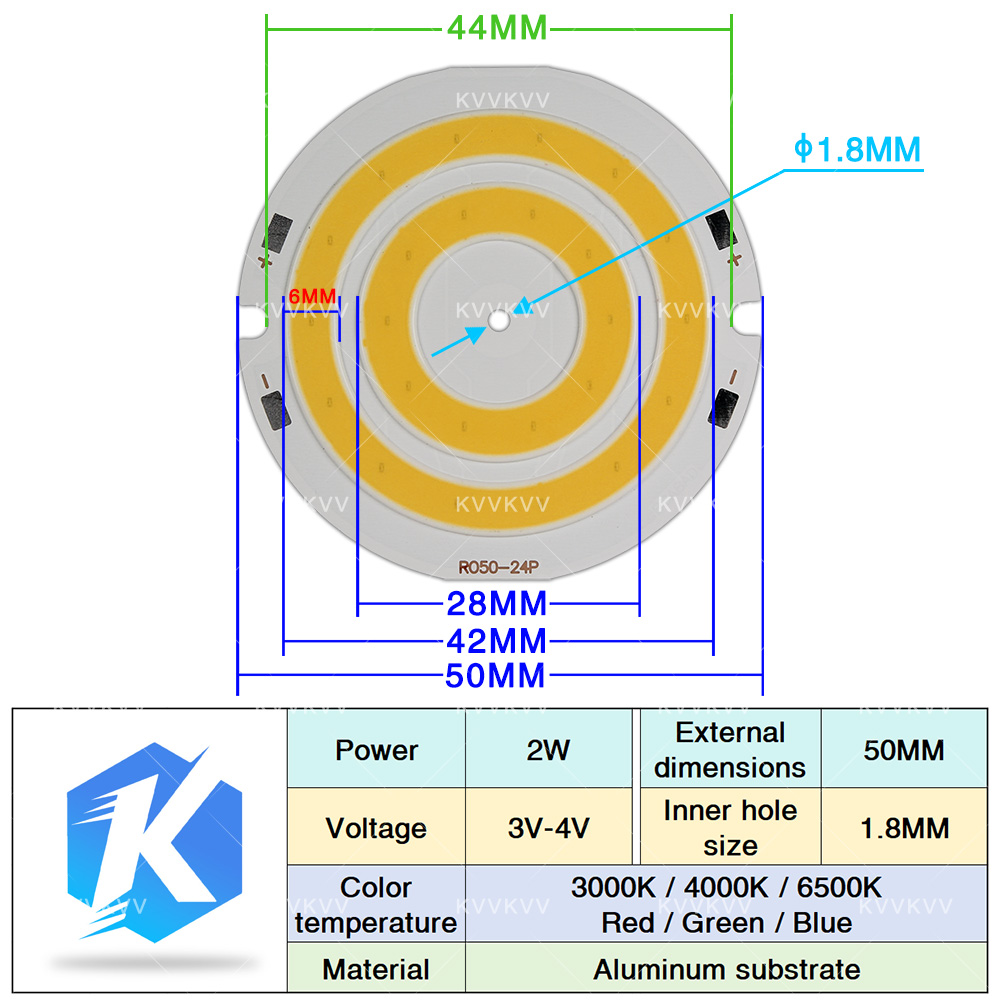 3V 4V Round COB LED Lamp Parts - Aquarium Marine Light 리뷰 및 가격