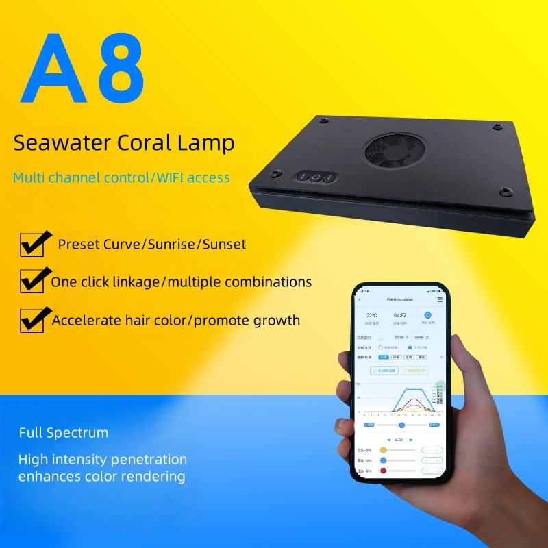 sttl A8Pro II Max 240 Watt WiF - Aquarium Marine Light 리뷰 및 가격