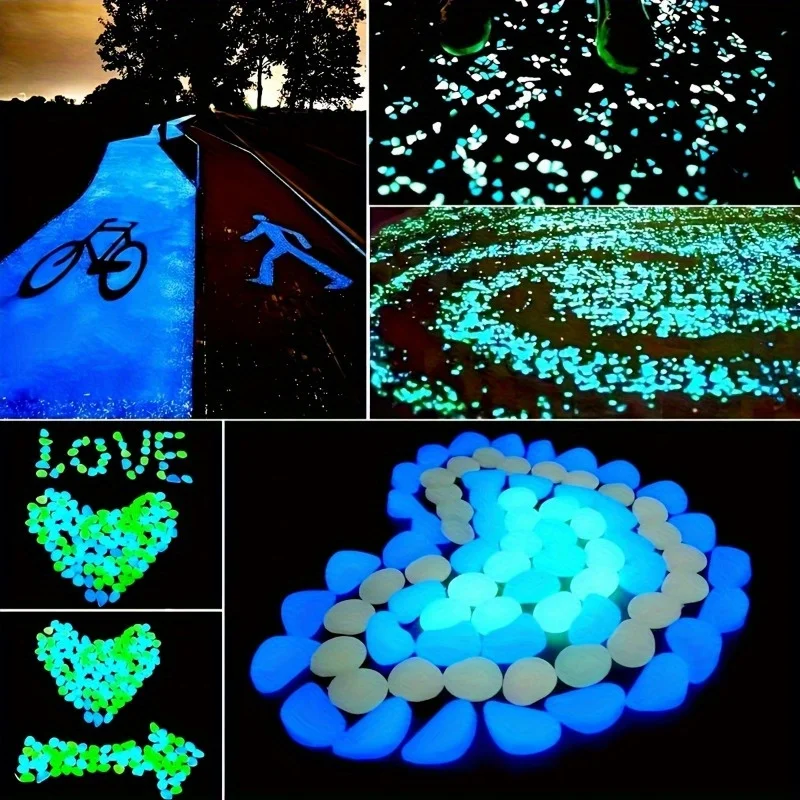 500Pcs Glow in The Dark Garden - Marine Aquarium Tanks 리뷰 및 가격